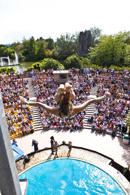 Tania Cagnotto-Tuffi a Mirabilandia